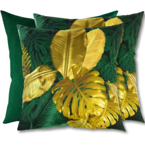 Zestaw poduszek Liście Monstery