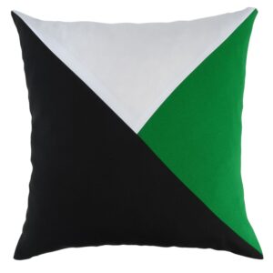 Zestaw zielone trójkąty