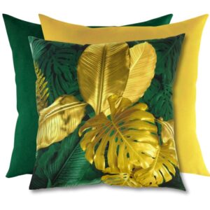 Zestaw poduszek Liście Monstery