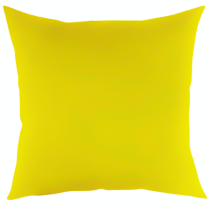 Poduszka dekoracyjna żółta 45cm na 45cm