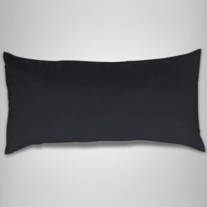 Poduszka dekoracyjna czarny wałek