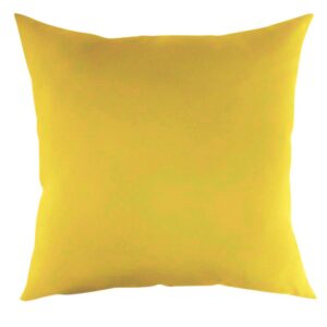 Zestaw poduszek z tkaniny tapicerskiej żółta i turkusowe