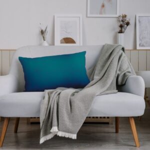 Poduszka dekoracyjna turkusowy wałek