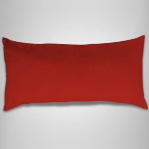 Poduszka dekoracyjna czerwony wałek