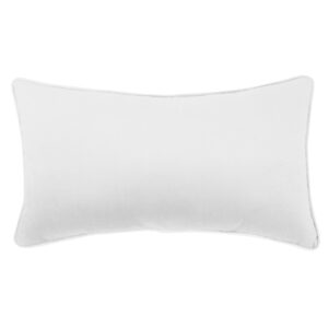 Zestaw poduszek z tkaniny tapicerskiej błękitna, beżowa i wałek