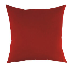 Zestaw 3 poduszek czerwona szara i jasno szara Basic