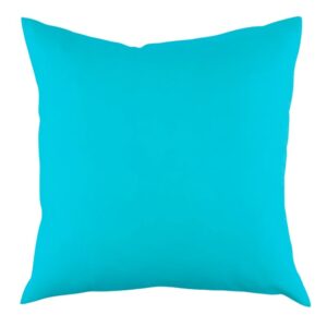 Zestaw 3 poduszek turkusowa, szara, biała Basic