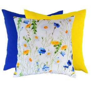 Zestaw poduszek Chabry Łąka