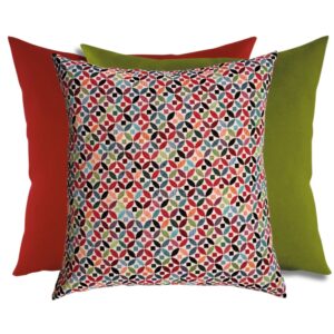 Poduszka dekoracyjna Geometryczny Kolorowy Wzór