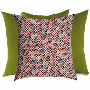 Zestaw poduszek dekoracyjnych Kolorowy Geometryczny Wzór