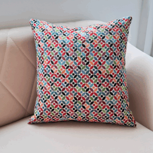 Zestaw poduszek dekoracyjnych Kolorowy Geometryczny Wzór