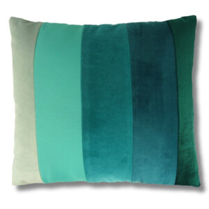 Komplet poduszek dekoracyjnych ombre zielone