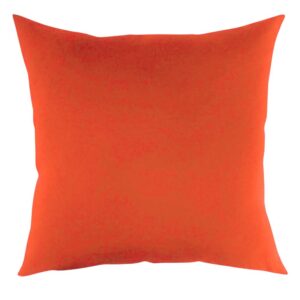 Zestaw pomarańczowych poduszek Velur