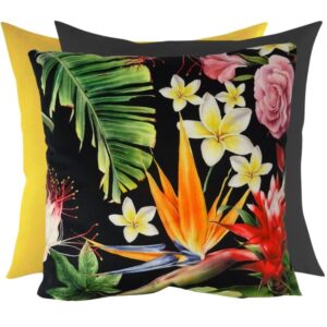 Zestaw poduszek Kwiaty