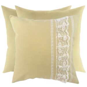 Zestaw poduszek dekoracyjnych Koronka