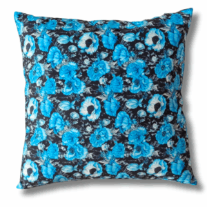 Zestaw poduszek Niebieskie Kwiaty
