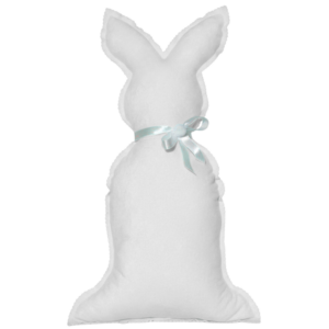 Poduszka dekoracyjna Królik 45 cm Biały