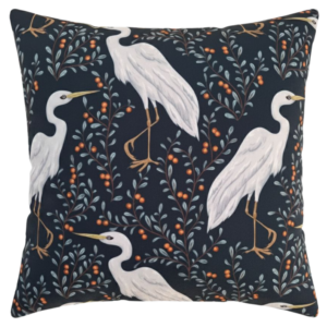 Poduszka dekoracyjna czaple Velvet 45cm na 45cm