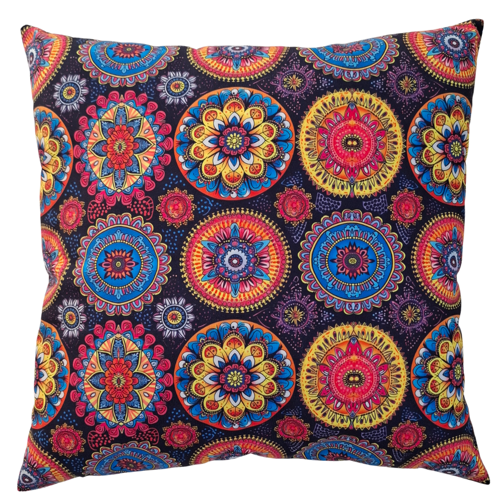 Poduszka dekoracyjna mandale Velvet 45cm na 45cm